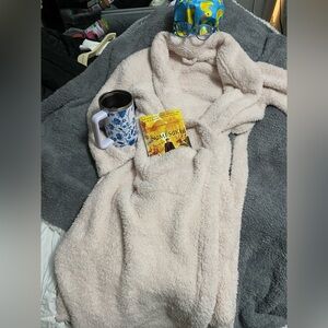 Cozy Pink Fleece Robe